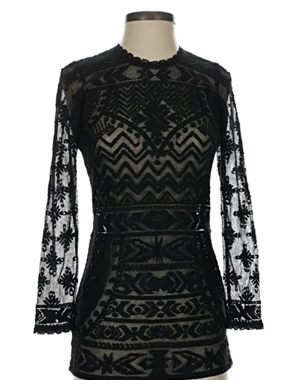 Isabel Marant pour H&M Elegant Black Lace top